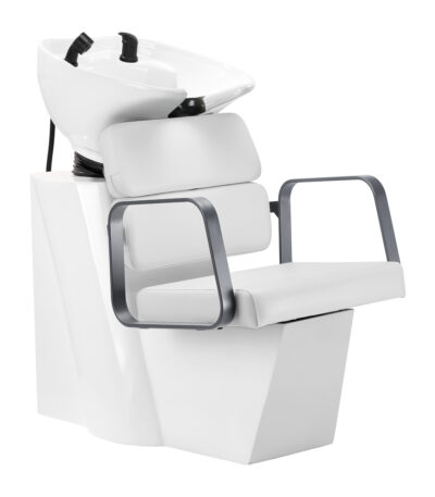 Unité De Lavage De Cheveux Gabbiano Porto Gris Blanc