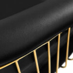 Unité De Lavage De Coiffure Gabbiano Lille-M Or Noir 4