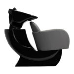 Unité De Lavage De Coiffure Gabbiano Malaga Gris Doré 3