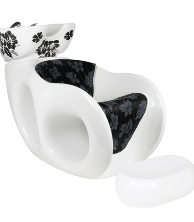 Unité De Lavage De Coiffure Gabbiano White Mallow