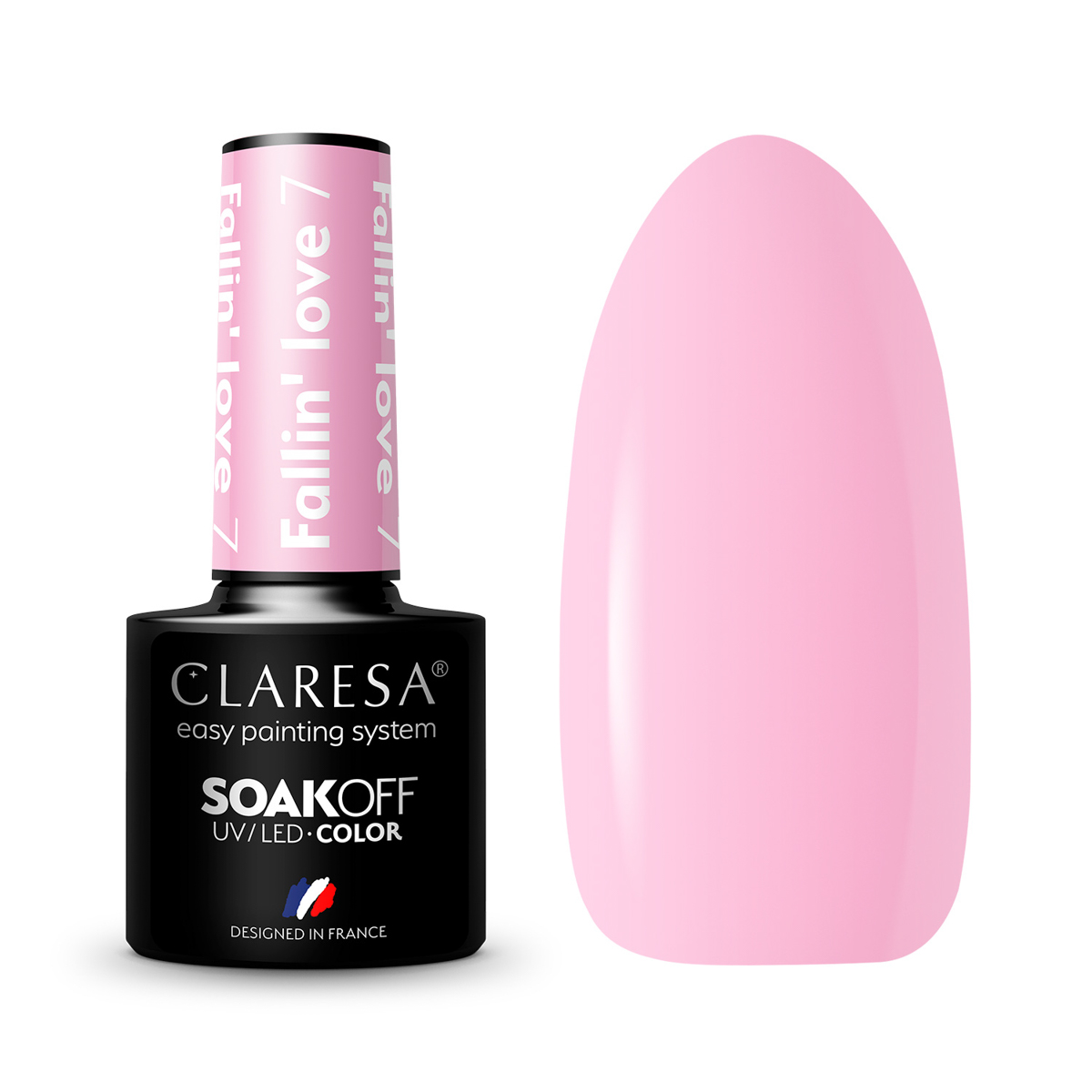 Vernis À Ongles Hybride Claresa Fallin "Love 7 - 5 G Vernis À Ongles Hybride Claresa Fallin "Love 7 - 5 G