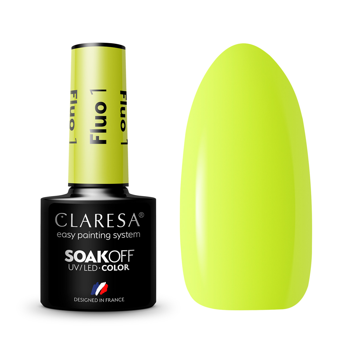 Vernis À Ongles Hybride Claresa Fluo 1 - 5 G Vernis À Ongles Hybride Claresa Fluo 1 - 5 G