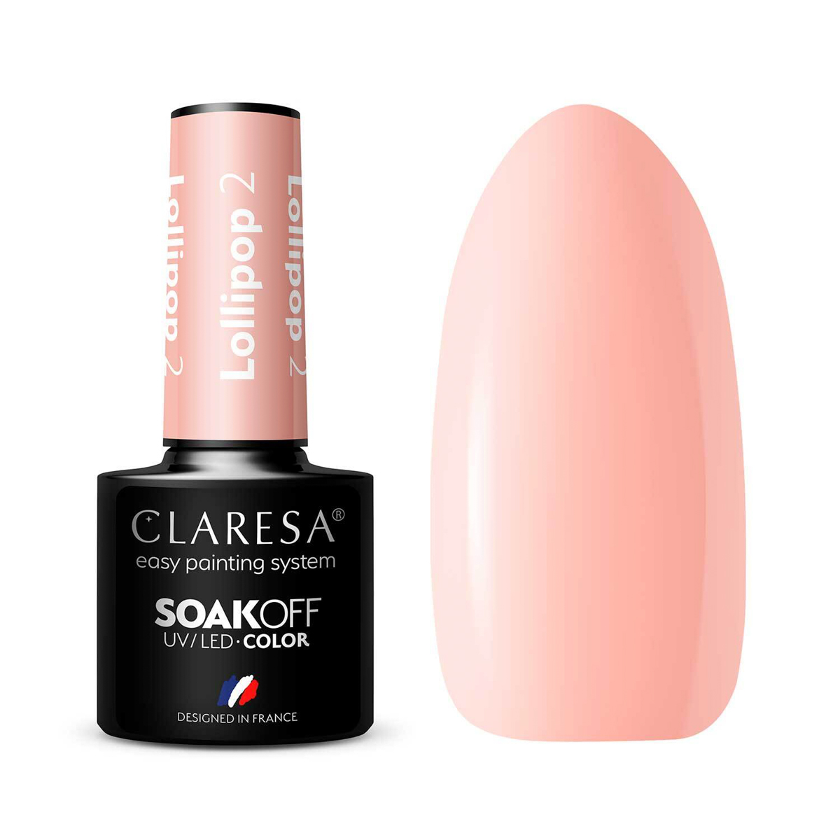 Vernis À Ongles Hybride Claresa Lollipop 2 - 5 G Vernis À Ongles Hybride Claresa Lollipop 2 - 5 G