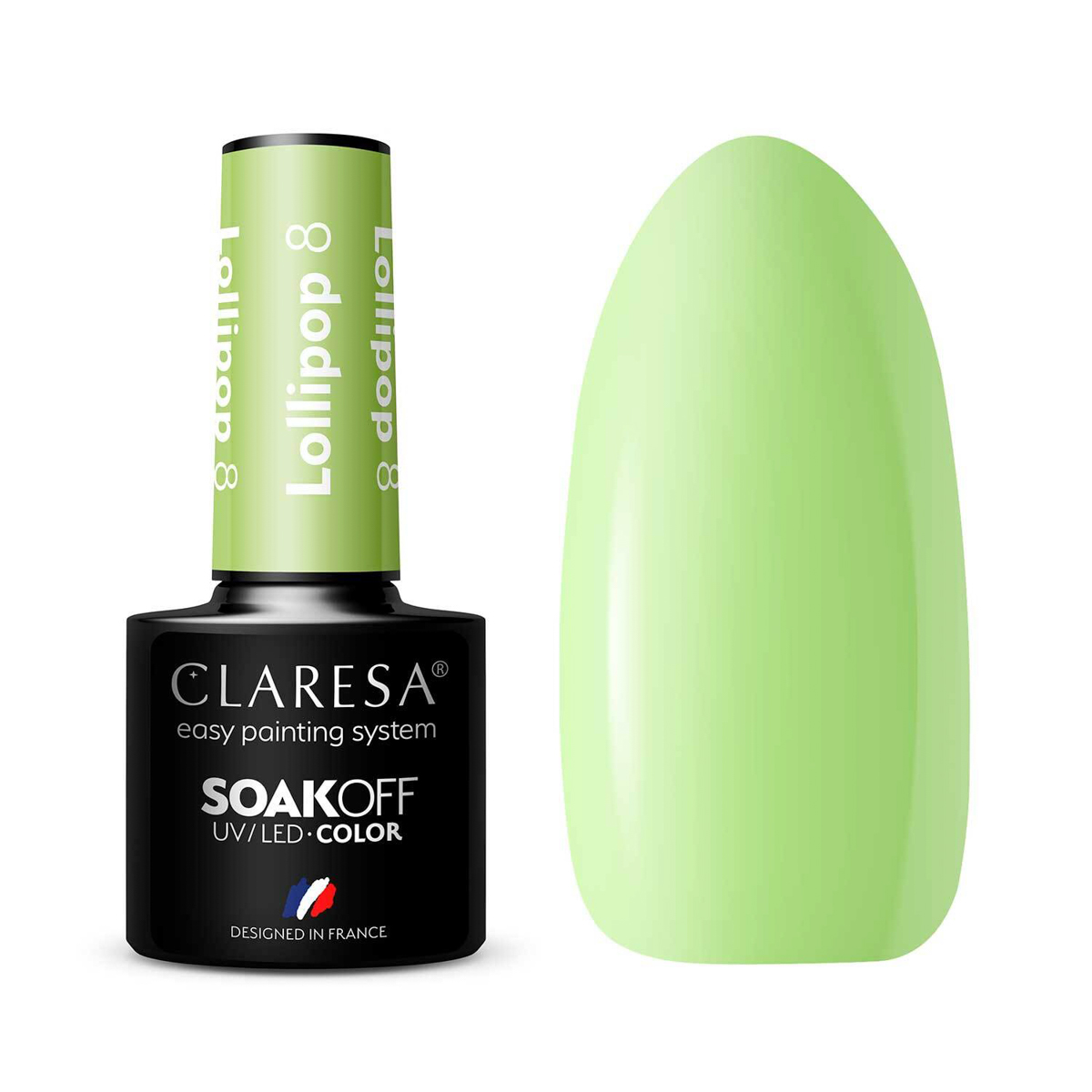 Vernis À Ongles Hybride Claresa Lollipop 8 - 5 G Vernis À Ongles Hybride Claresa Lollipop 8 - 5 G