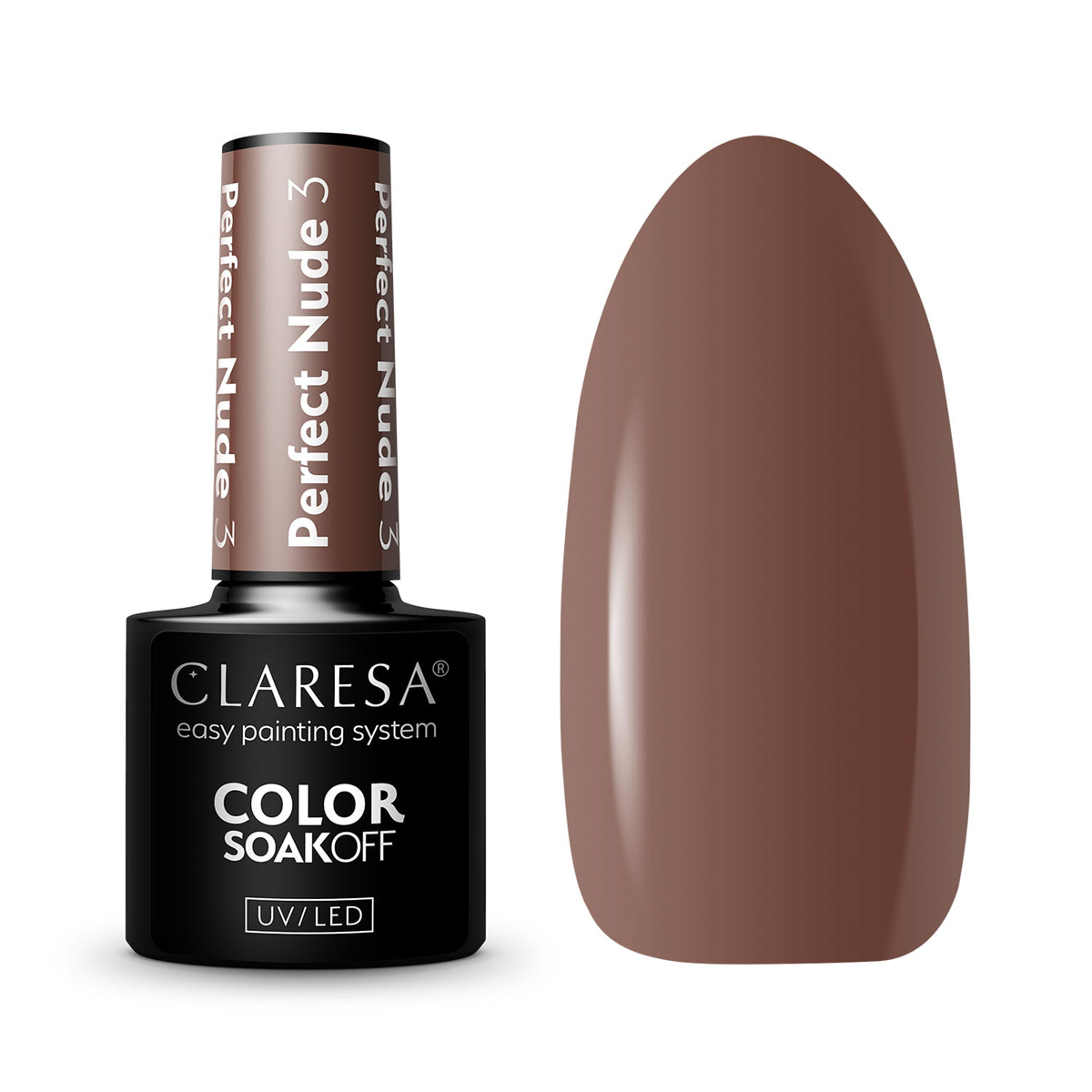 Vernis À Ongles Hybride Claresa Perfect Nude 3 - 5 G Vernis À Ongles Hybride Claresa Perfect Nude 3 - 5 G