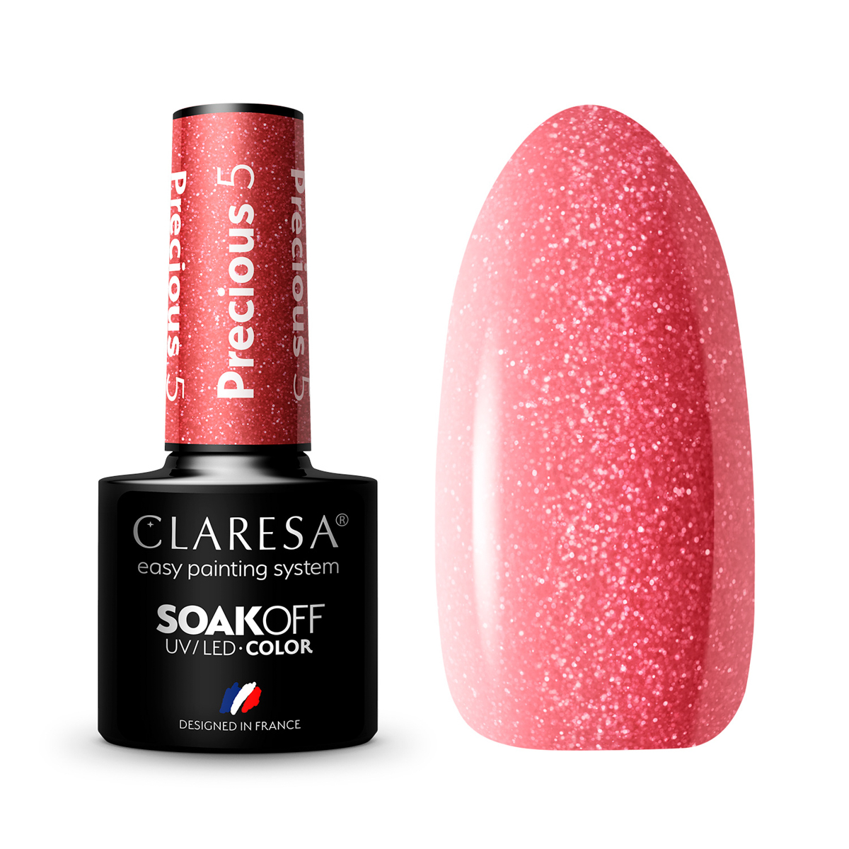 Vernis À Ongles Hybride Claresa Precious Ps5 5 Ml Vernis À Ongles Hybride Claresa Precious Ps5 5 Ml