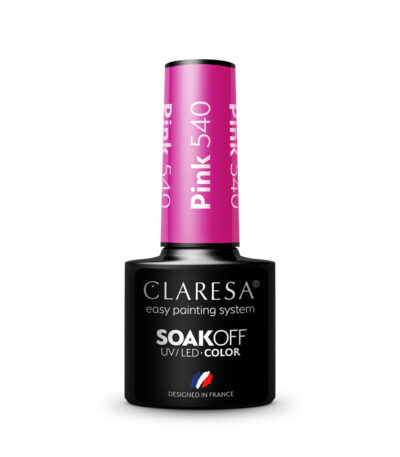Vernis À Ongles Hybride Claresa Rose 540 - 5 G
