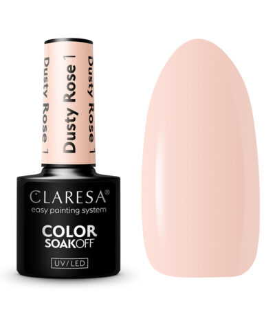 Vernis À Ongles Hybride Claresa Rose Poudre 1