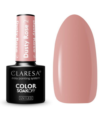 Vernis À Ongles Hybride Claresa Rose Poudre 2 - 5 G