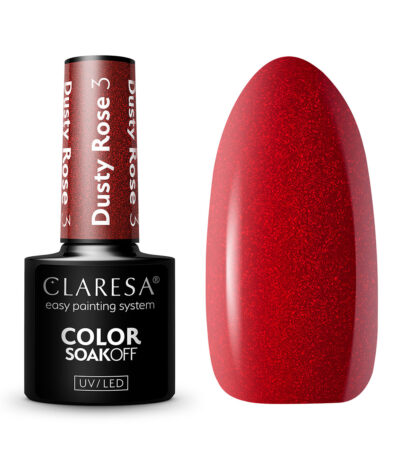 Vernis À Ongles Hybride Claresa Rose Poudre 3-5 G