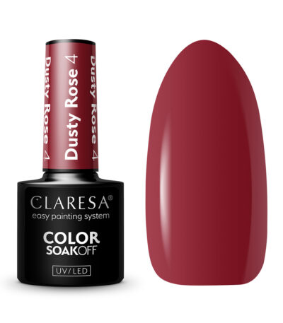 Vernis À Ongles Hybride Claresa Rose Poudre 4-5 G