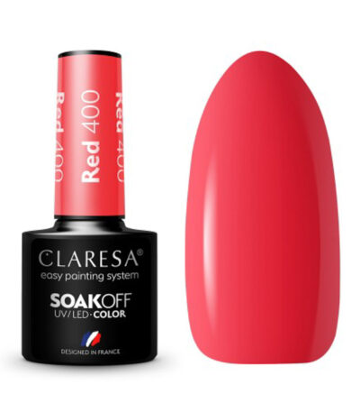 Vernis À Ongles Hybride Claresa Rouge 400 - 5 G
