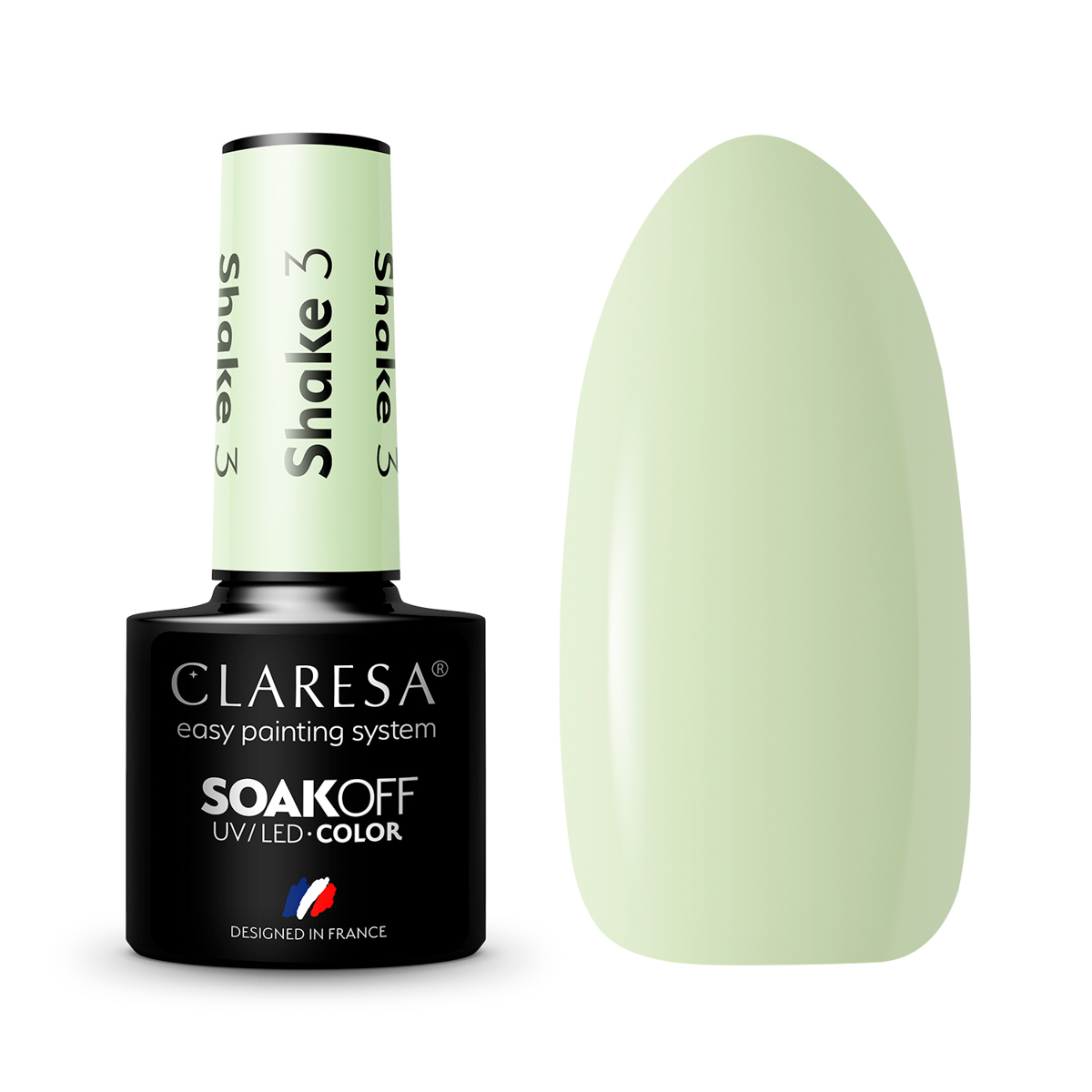 Vernis À Ongles Hybride Claresa Shake 3 -5G Vernis À Ongles Hybride Claresa Shake 3 -5G