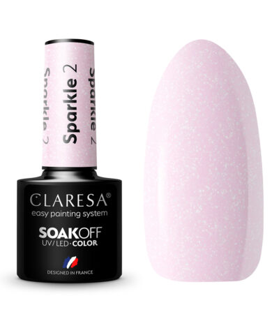 Vernis À Ongles Hybride Claresa Sparkle 2 - 5 G