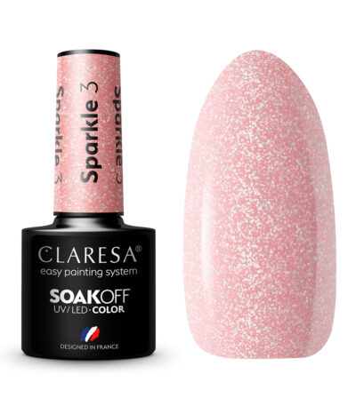 Vernis À Ongles Hybride Claresa Sparkle 3 - 5 G