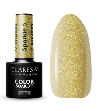 Vernis À Ongles Hybride Claresa Sparkle 6 - 5 G
