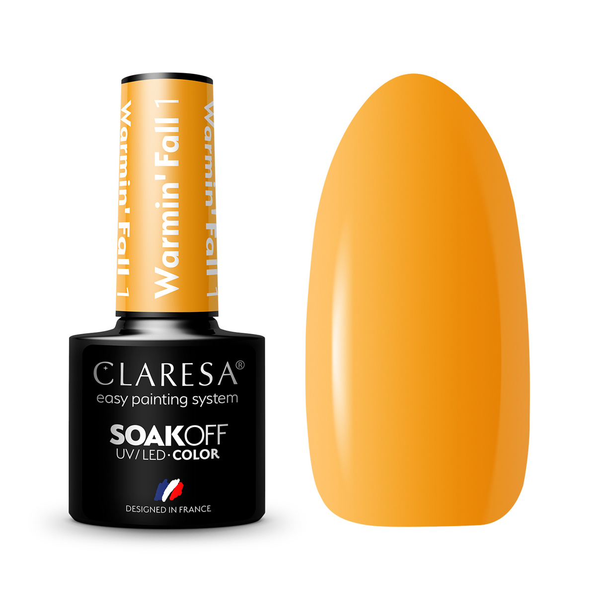 Vernis À Ongles Hybride Claresa Warmin "Fall 1 - 5 G Vernis À Ongles Hybride Claresa Warmin "Fall 1 - 5 G