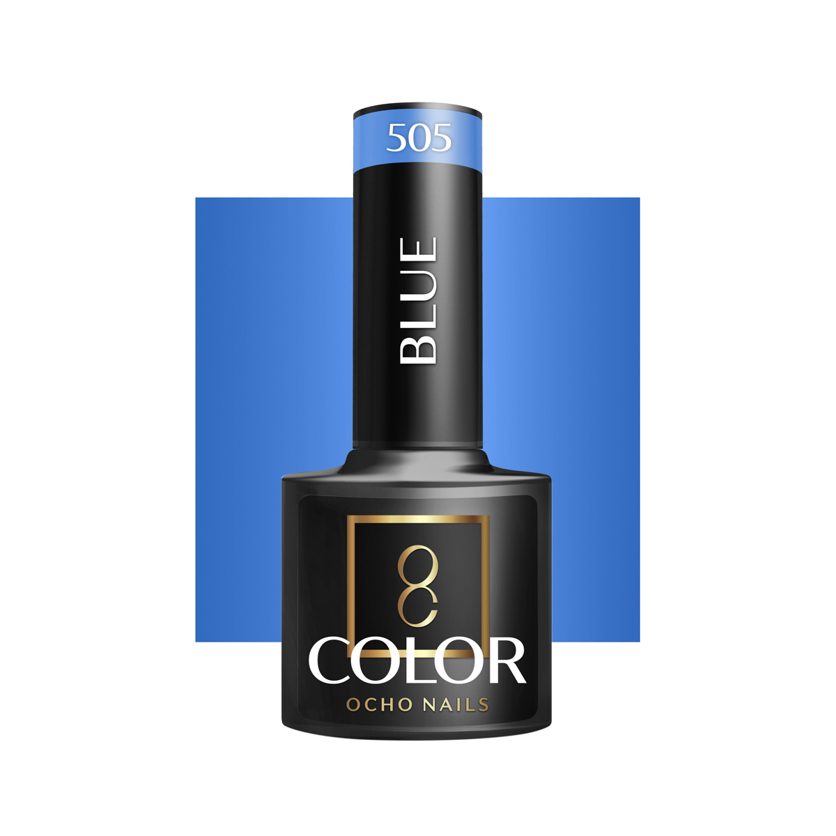 Vernis À Ongles Hybride Ocho Nails Bleu 505 - 5 G Vernis À Ongles Hybride Ocho Nails Bleu 505 - 5 G