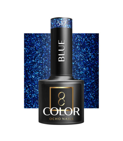 Vernis À Ongles Hybride Ocho Nails Bleu 512 - 5 G