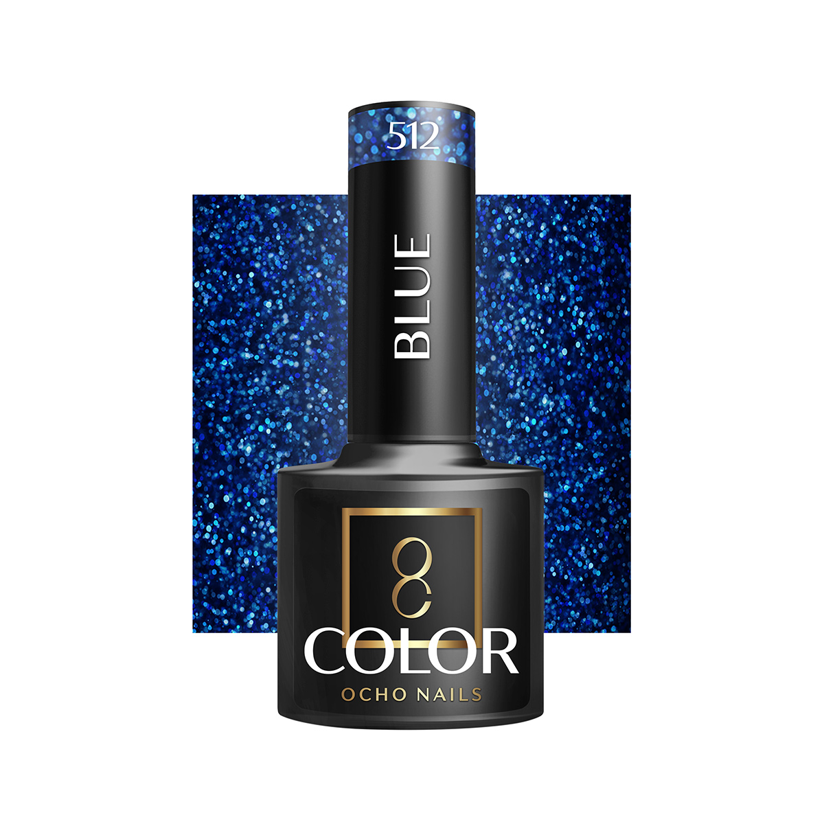 Vernis À Ongles Hybride Ocho Nails Bleu 512 - 5 G Vernis À Ongles Hybride Ocho Nails Bleu 512 - 5 G