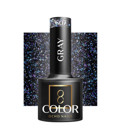 Vernis À Ongles Hybride Ocho Nails Gris 607 - 5 G