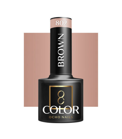 Vernis À Ongles Hybride Ocho Nails Marron 802 - 5 G