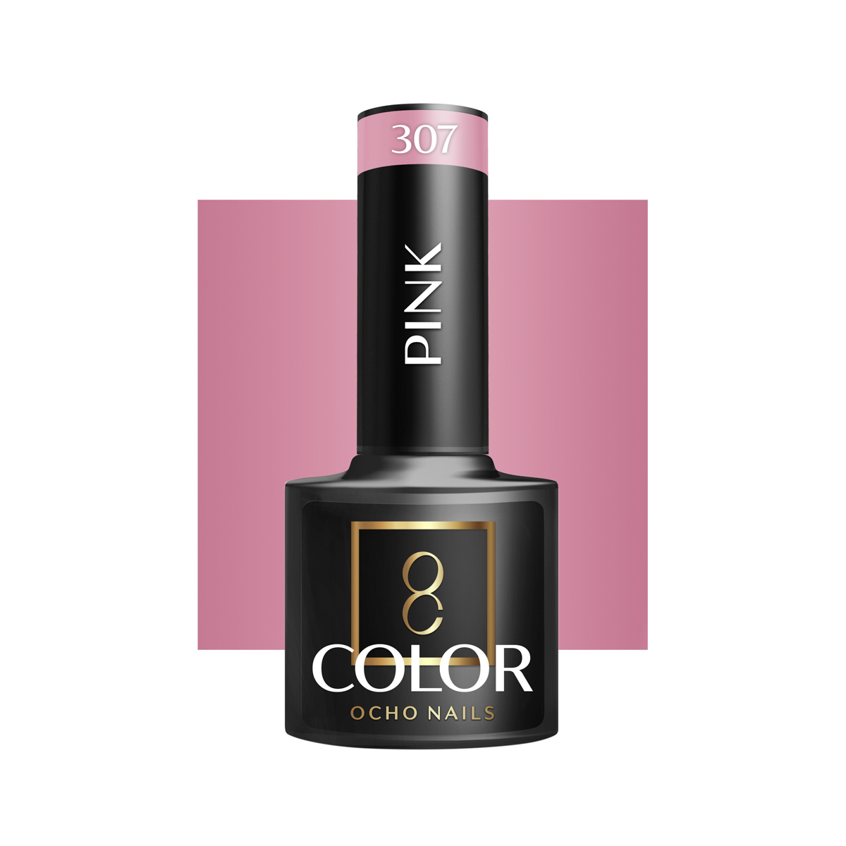 Vernis À Ongles Hybride Ocho Nails Rose 307 - 5 G Vernis À Ongles Hybride Ocho Nails Rose 307 - 5 G