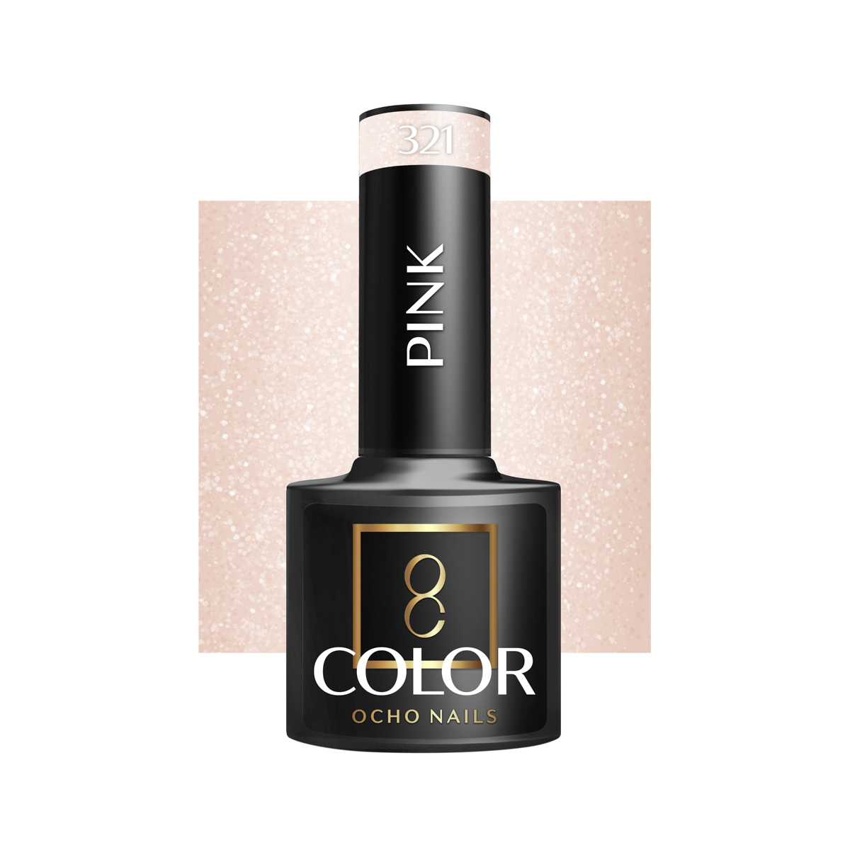 Vernis À Ongles Hybride Ocho Nails Rose 321 - 5 G Vernis À Ongles Hybride Ocho Nails Rose 321 - 5 G