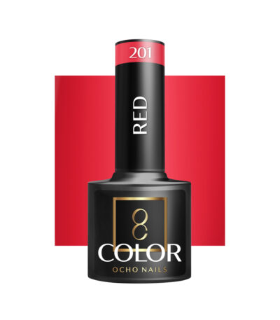 Vernis À Ongles Hybride Ocho Nails Rouge 201 - 5 G