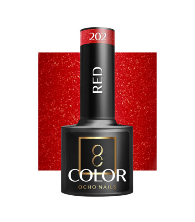 Vernis À Ongles Hybride Ocho Nails Rouge 202 - 5 G