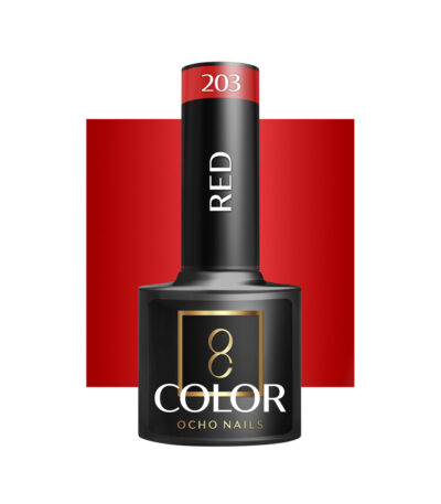 Vernis À Ongles Hybride Ocho Nails Rouge 203 - 5 G