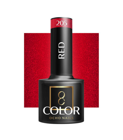 Vernis À Ongles Hybride Ocho Nails Rouge 205 - 5 G