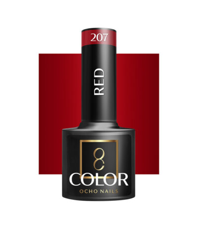 Vernis À Ongles Hybride Ocho Nails Rouge 207 - 5 G