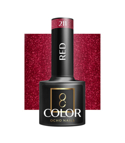Vernis À Ongles Hybride Ocho Nails Rouge 211 - 5 G
