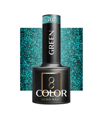 Vernis À Ongles Hybride Ocho Nails Vert 707 - 5 G