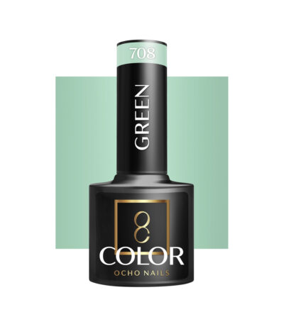 Vernis À Ongles Hybride Ocho Nails Vert 708 - 5 G