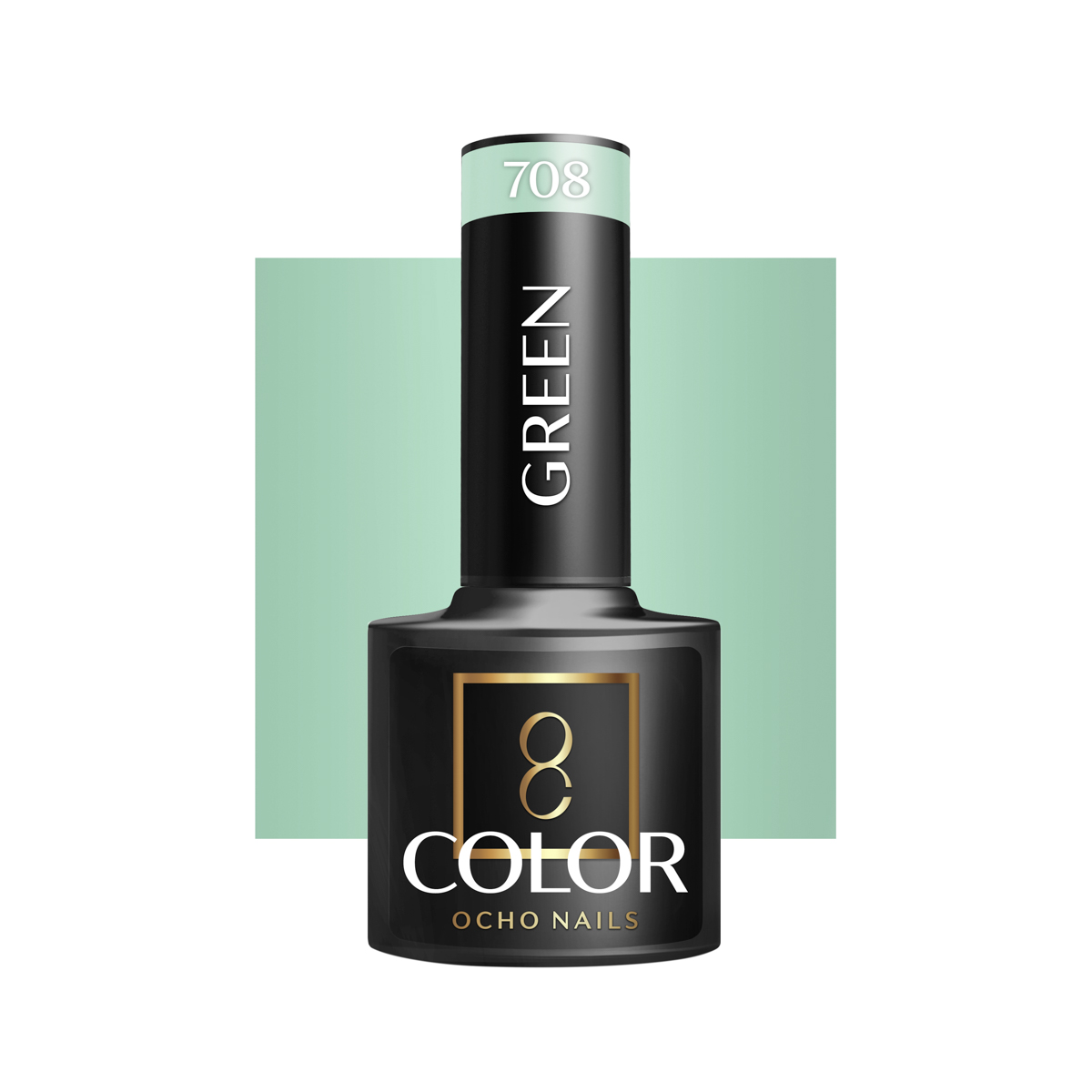Vernis À Ongles Hybride Ocho Nails Vert 708 - 5 G Vernis À Ongles Hybride Ocho Nails Vert 708 - 5 G