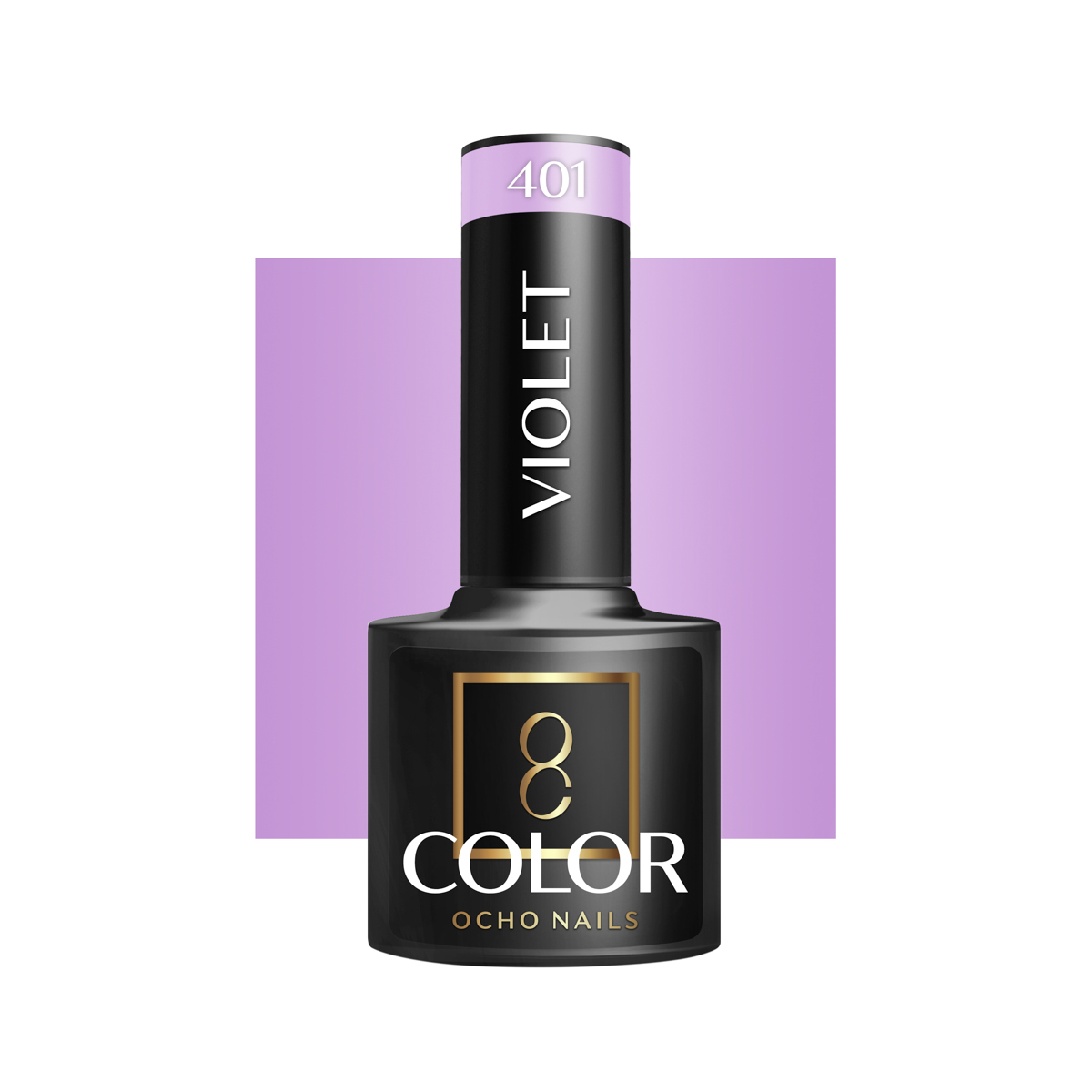 Vernis À Ongles Hybride Ocho Nails Violet 401 - 5 G Vernis À Ongles Hybride Ocho Nails Violet 401 - 5 G