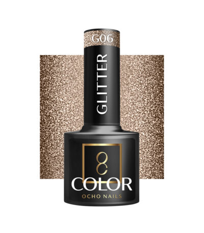 Vernis À Ongles Hybride Pailleté Ocho Nails G06 - 5 G