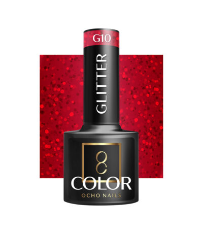 Vernis À Ongles Hybride Pailleté Ocho Nails G10 - 5 G