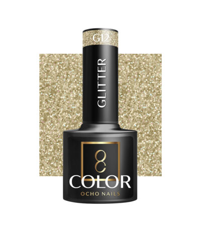 Vernis À Ongles Hybride Pailleté Ocho Nails G12 - 5 G