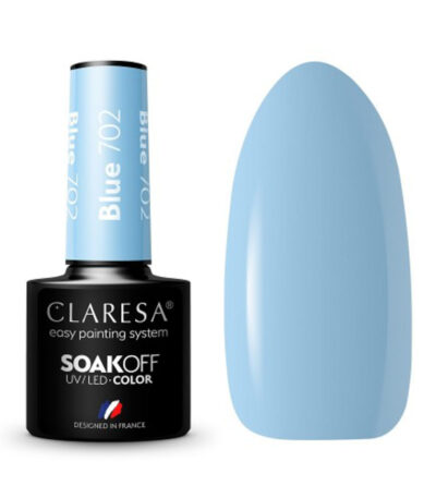 Vernis Hybride Claresa Bleu 702 - 5 G
