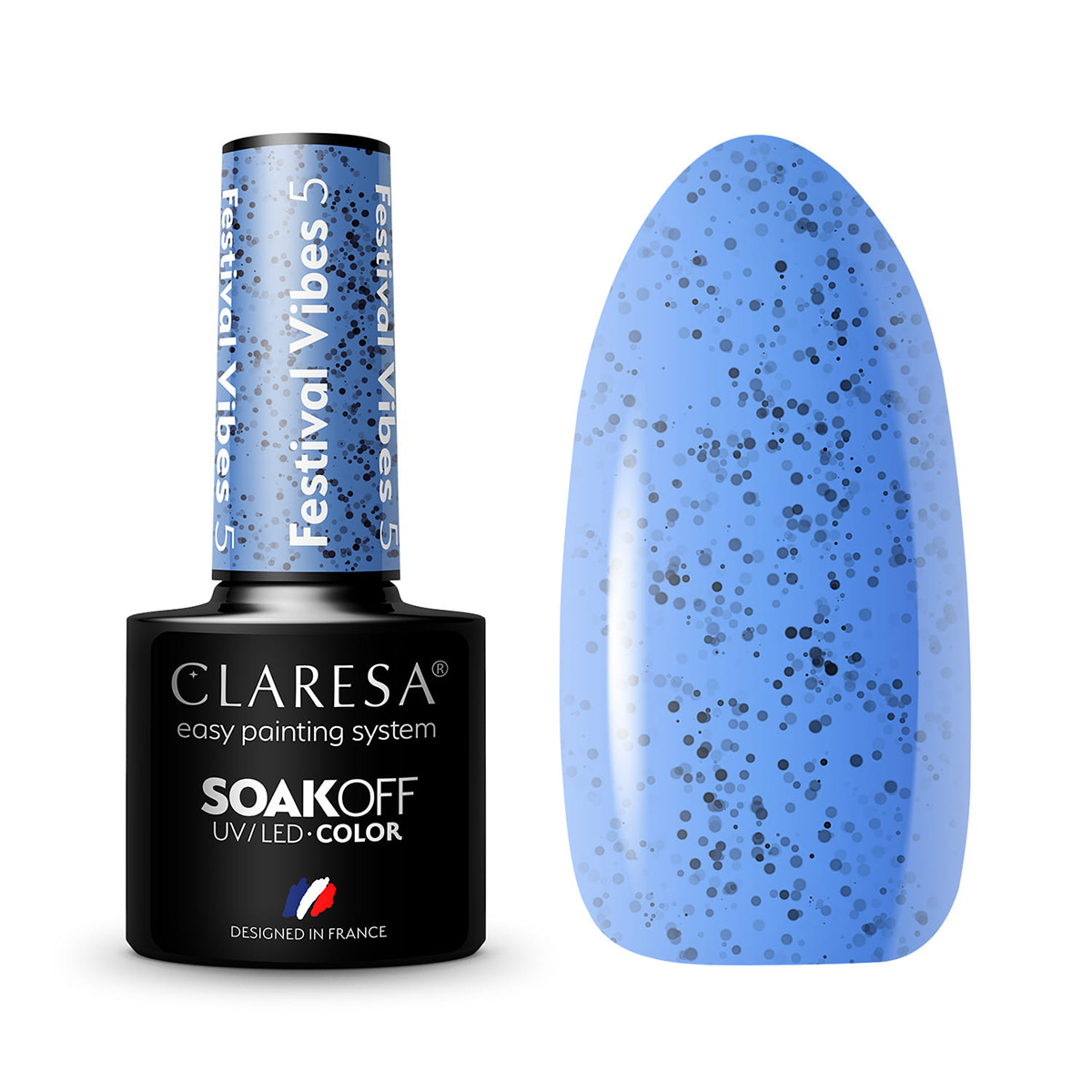 Vernis Hybride Claresa Festival Vibes 5 - 5 G Vernis Hybride Claresa Festival Vibes 5 - 5 G