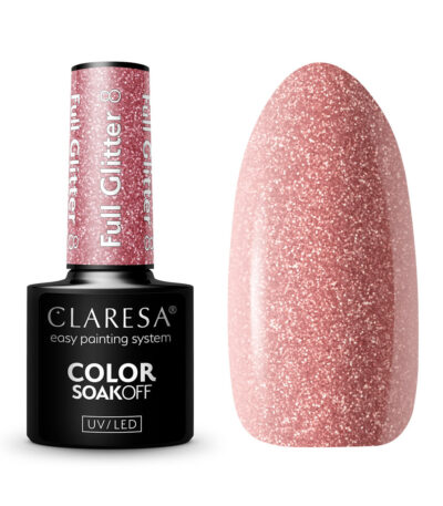 Vernis Hybride Claresa Full Glitter 8 - 5 G