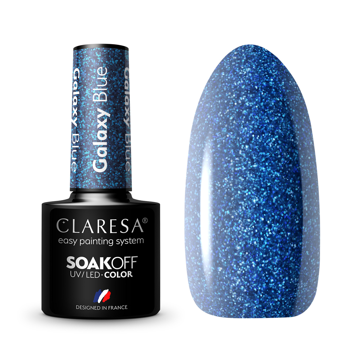 Vernis Hybride Claresa Galaxy Blue 5G Vernis Hybride Claresa Galaxy Blue 5G